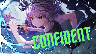 Nightcore - Confident - (Lyrics)