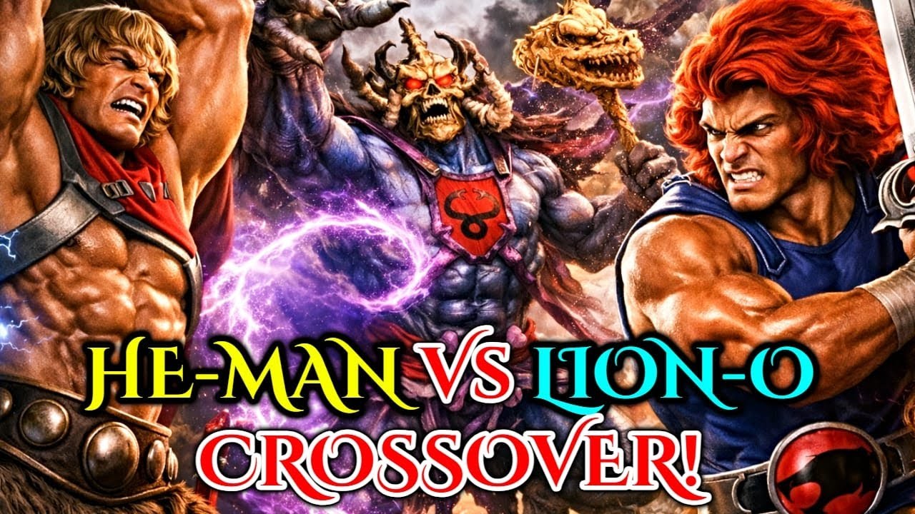 He-Man Vs Thundercats Crossover - The Cataclysmic Event That Every 80's Cartoons Lover Wanted!