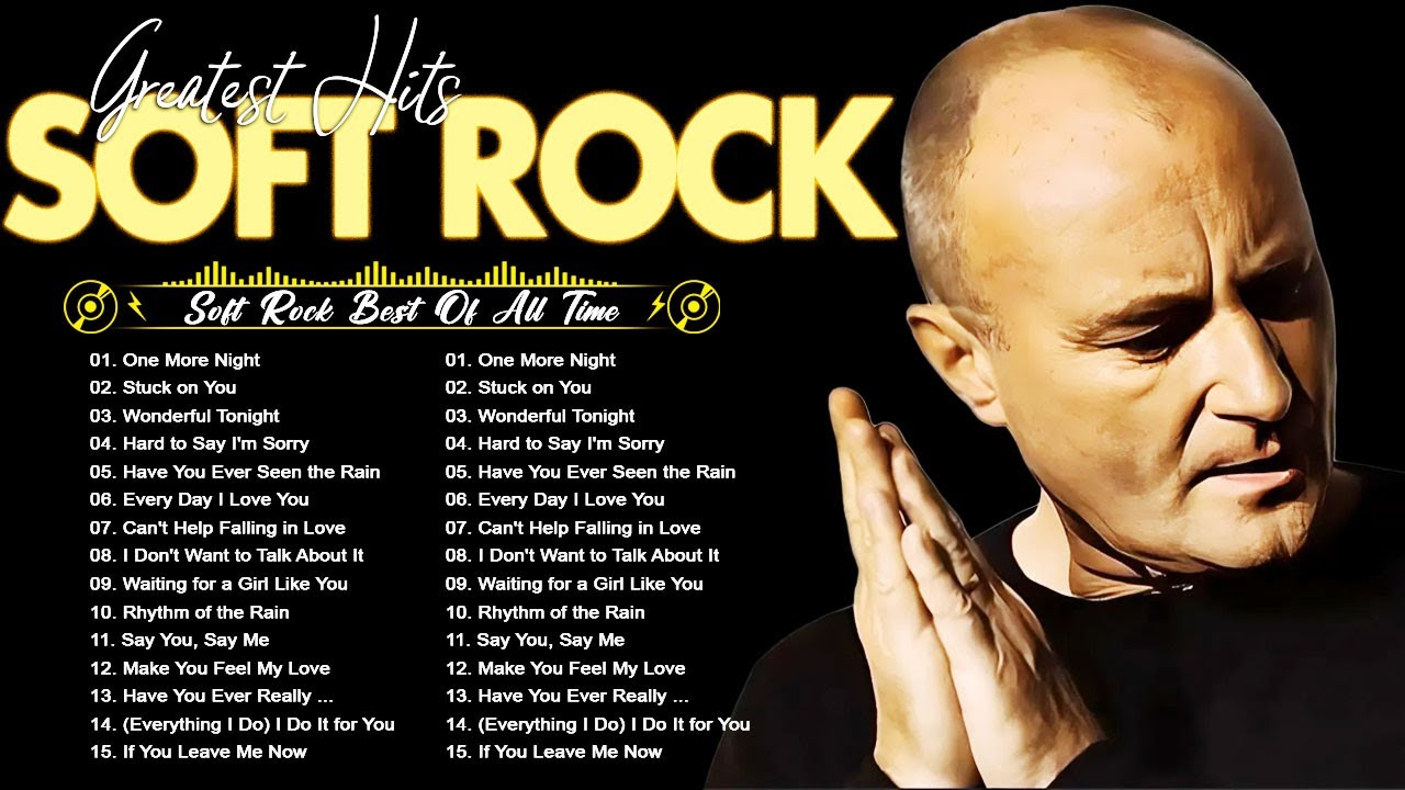 Phil Collins, Elton John, Rod Stewart, Lionel Richie, Eagles - Soft Rock Love Songs Ever With Lyrics