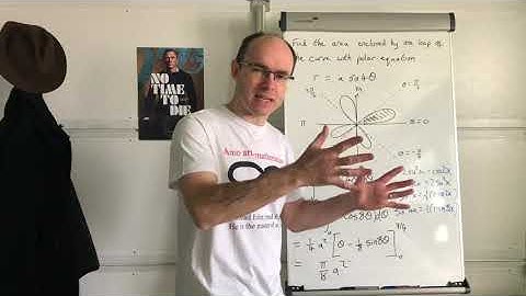 Polar Integration - finding the area enclosed by one loop of a 