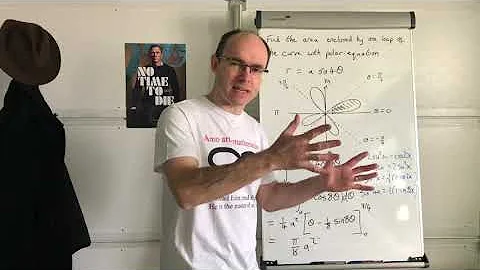 Polar Integration - finding the area enclosed by one loop of a 'petal' curve