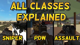 Every Class in Phantom Forces EXPLAINED | Feat. Mastermine