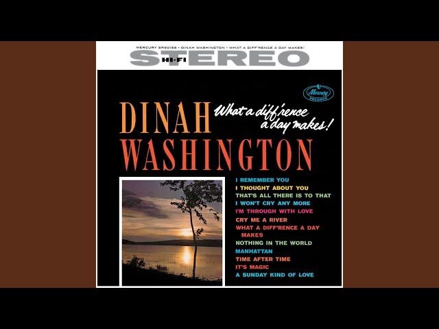 Dinah Washington - Time After Time