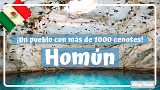 VISITANDO HOMÚN, YUCATÁN, Un pueblo con más de 1000 CENOTES - Yucatán #7 Luisitoviajero