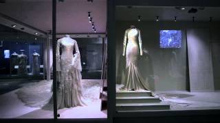 Spotlights of wedding dresses from 1920 - 1950 V&A Museum