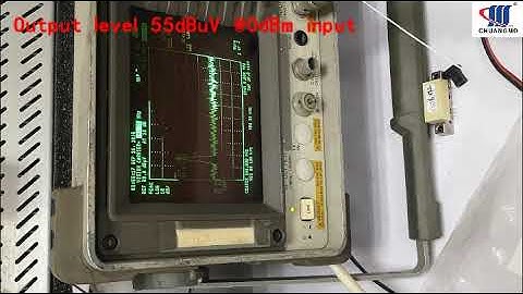 FTTH Passive Optical Receiver Output test.such as CSO, CTB,CN figures