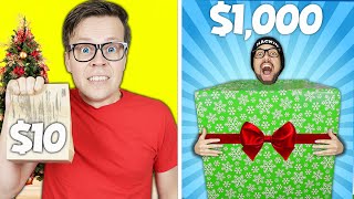 $10 Vs $1,000 Holiday Gift Swap (Budget Challenge)