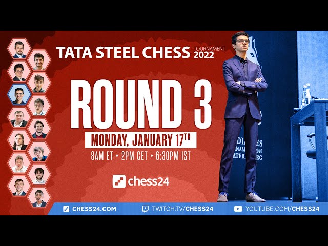 Photo Gallery round 3  Tata Steel Chess Tournament