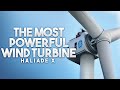Haliade X energy efficiency the most powerful wind turbine