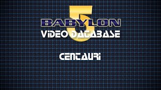 Babylon 5 Lore: Centauri