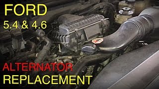 Ford 5.4 & 4.6 Alternator Replacement (Tips and Tricks)