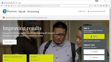 How to Enroll in MyAccountingLab course if you have a Pearson Account- ACCT 121 - Winter 2022