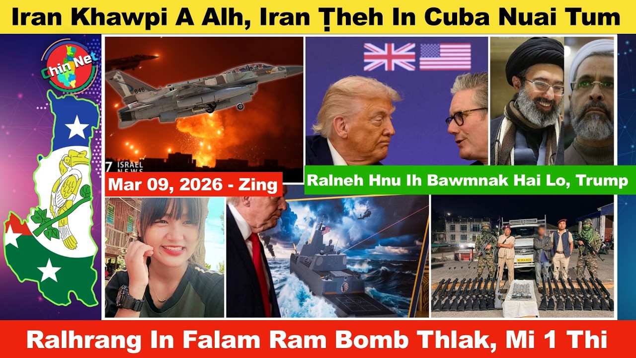 Mar 09 Zing: Iran Raldo Ṭheh In Cuba Nuai Lawlaw Tum. Ralhrang In Lunghawh Ah Bomb Thlak, Mi 1 Thi