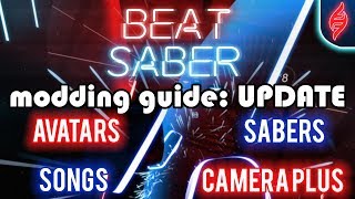 regnskyl Månenytår smag Beat Saber Modding Guide [UPDATE] | Custom songs/Avatars/Sabers/Camera -  YouTube