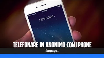 Come fare telefonata con numero anonimo?