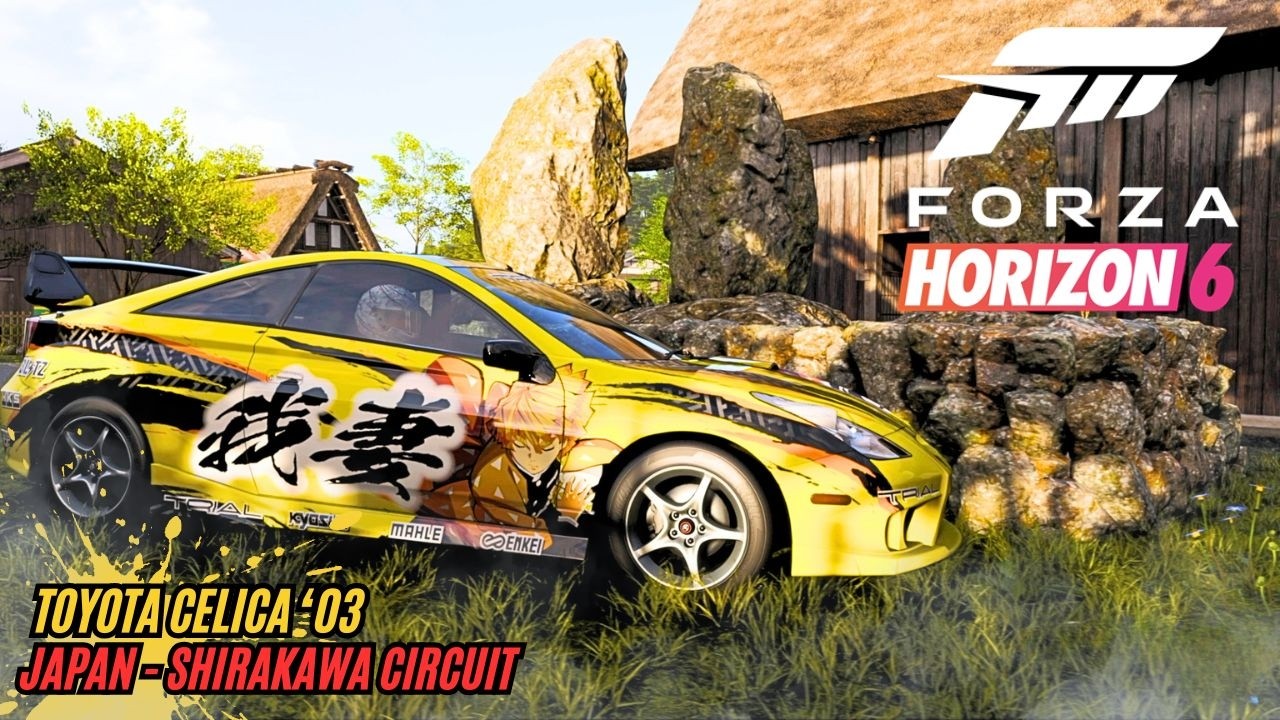 ゼロページ Toyota Celica '03 (Zenitsu - Demon Slayer) | Japan - Shirakawa