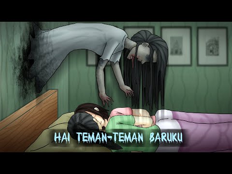 Teman Baru di Rumah Kontrakan Angker  | kartun hantu, Animasi Horor , Cerita Misteri