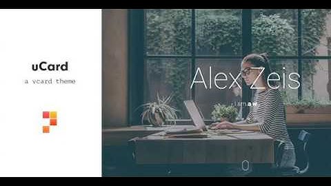 uCard - A vCard Theme | Themeforest Website Templates and Themes