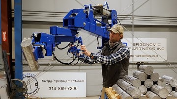 Zero Gravity Manipulator for Grip and Pitch of Lead Ingots