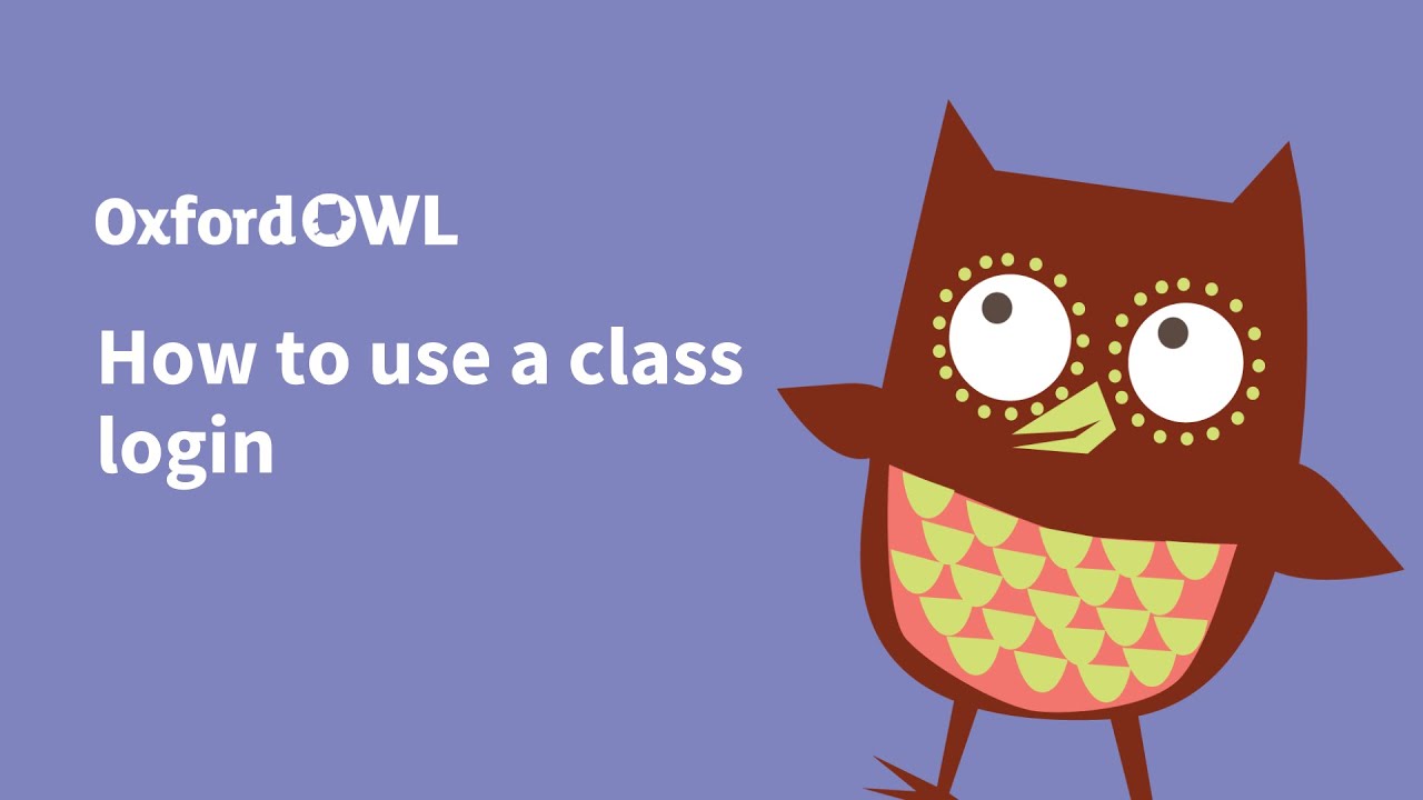 Student login – Oxford Owl Support