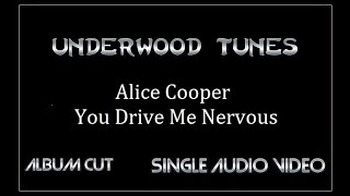 Alice Cooper ~ You Drive Me Nervous ~ 1971 ~ Single Audio Video