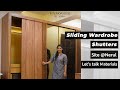 Sliding Wardrobe Design for Bedroom With Mirror | Sliding Wardrobe Doors | Interior Iosis by Nihara