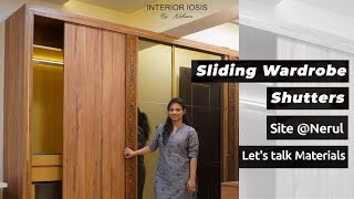 Sliding Wardrobe Design for Bedroom With Mirror | Sliding Wardrobe Doors | Interior Iosis by Nihara