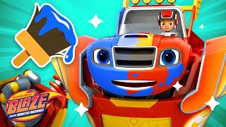 Makeover Machines #44 w/ Robot Blaze! | Games for Kids | Blaze and the Monster Machines