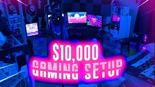 $10,000 will get you THIS gaming set up... (2020 Best Setup Tour)
