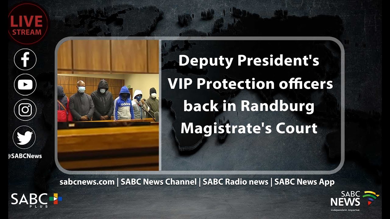 DP Mashatiles VIP Protection team back in court