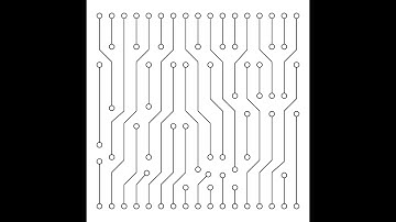 Printed circuit board - Adobe Illustrator cs6 tutorial. How to create vector High tech background