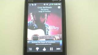 Pandora App for Android Cell Phones -- Demo