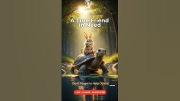 Rabbit & Turtle Heartwarming Story | True Friendship Moral Story #rabbit #turtle #friendshipstory#ai