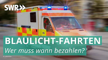Wann muss man Rettungswagen bezahlen Österreich?