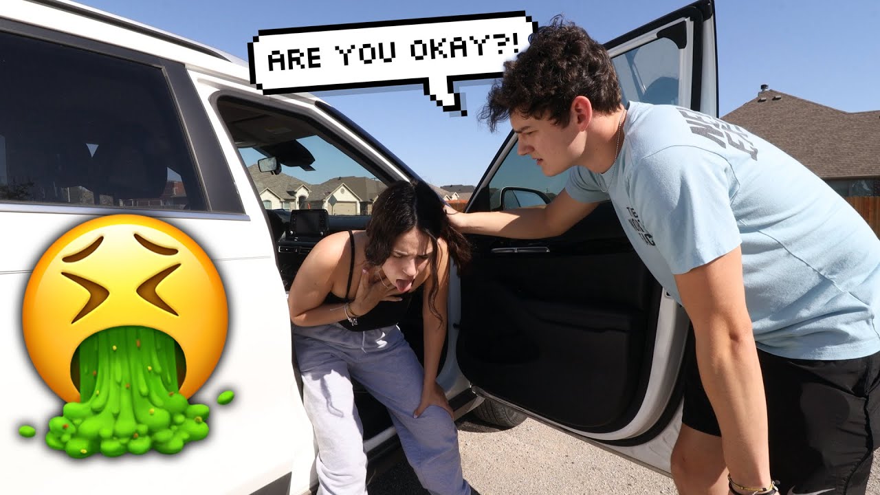 Заставляю CARSICK увидеть его реакцию *милая реакция*