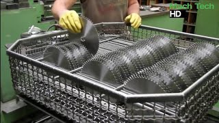 Extreme Circular Saw Blade Production Process - How CIRCULAR SAW BLADE Are Made!