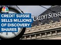 Credit Suisse sells millions of shares of Discovery, according to traders