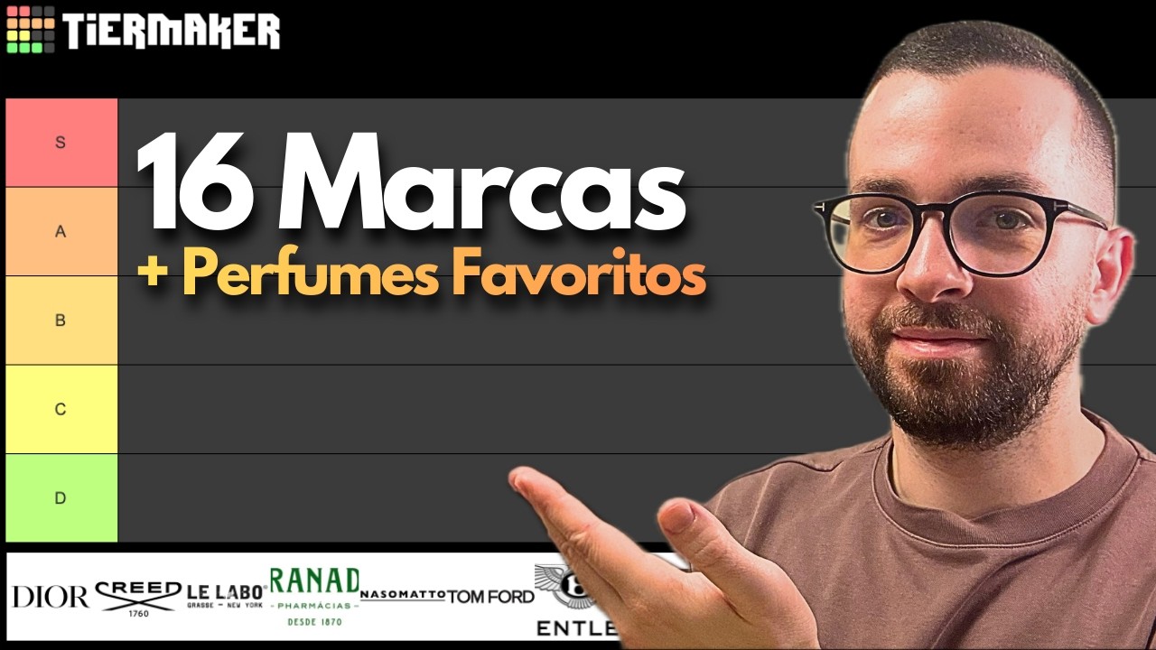Ranking de 16 MARCAS de Perfumes da Minha Coleção