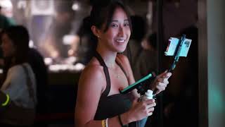 Electric Graffiti Wall Featured In The Ms. Marvel Block Party By Disney At Ten Square Singapore