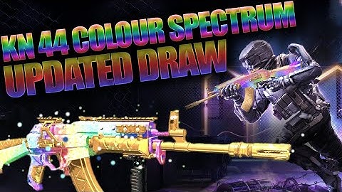 *NEW* Spectrum Draw Redux Unboxing | KN-44 & ICR-1 "Color Spectrum" Unlocked + Gameplay !COD Mobile