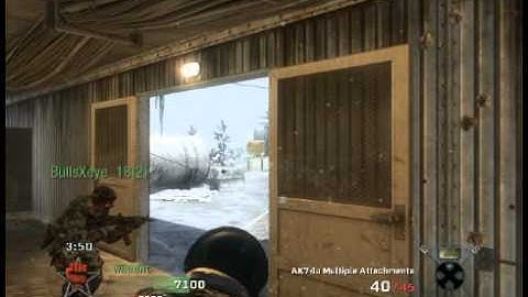 Call of Duty: Black Ops: Toss Back Grenade Triple kill Game winning killcam!! **EDIT**