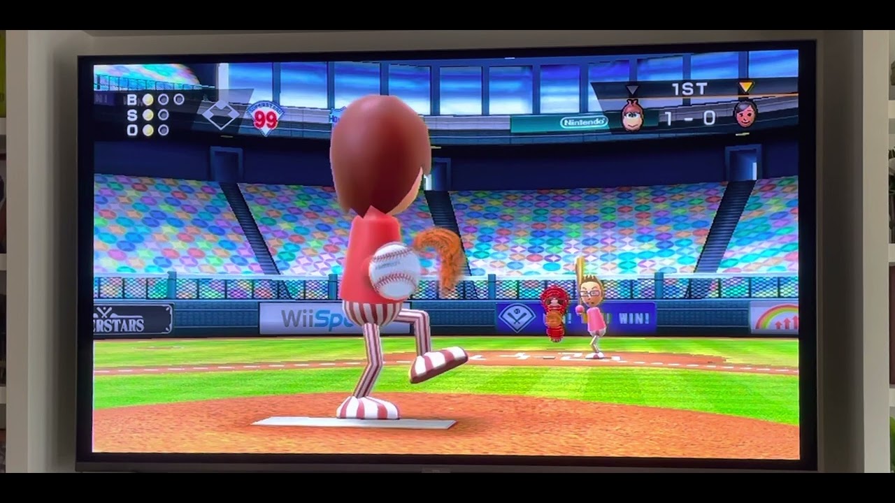Wii Sports Baseball against the Champion Sakura!!!! YouTube