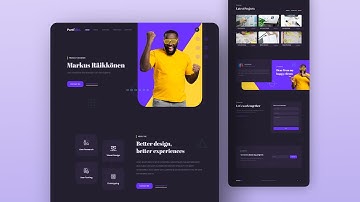🔥 Create a Portfolio Website Using HTML & CSS & JavaScript | Light & Dark Theme