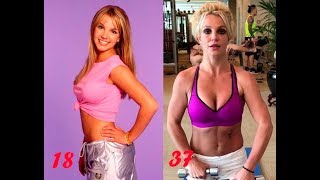 Britney Spears  From 1 To 37 Years Old