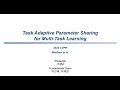 [2022 CVPR] Task Adaptive Parameter Sharing for Multi-Task Learning