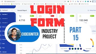 codeigniter back end login part 15