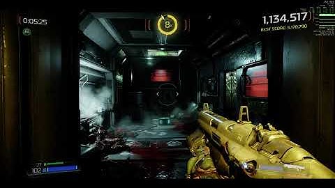 Doom - Testing Ray Traced Reflections with Vulkan code