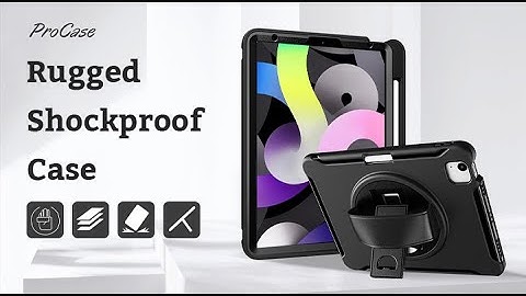 How To Install ProCase Full Body Hybrid Case on iPad 10.9