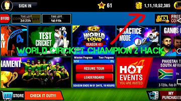 WCC2 Update Version || Unlimited Coins ( Without Root ) tae presents