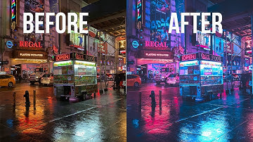 How to Edit Cyberpunk Style in Lightroom | Wilmer.lens